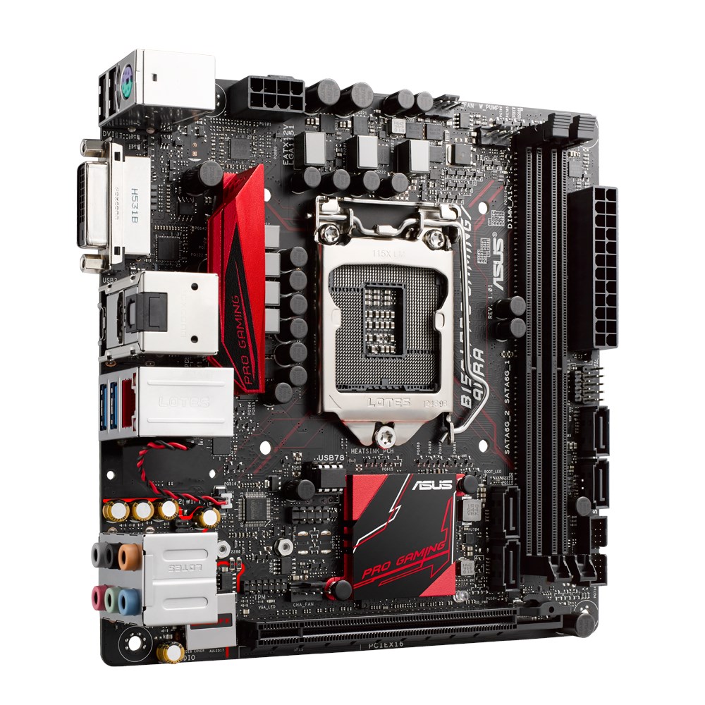 Asus B150I Pro Gaming Aura Motherboard Specifications On MotherboardDB